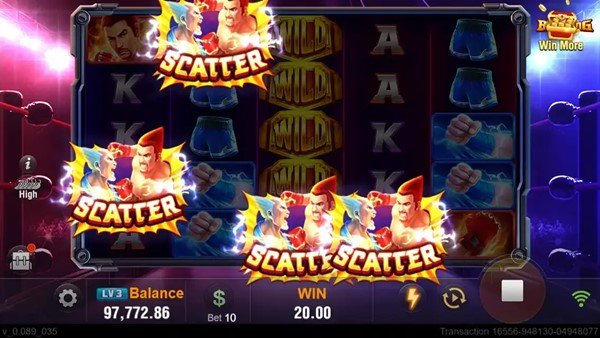 Boxing King Casino Screen