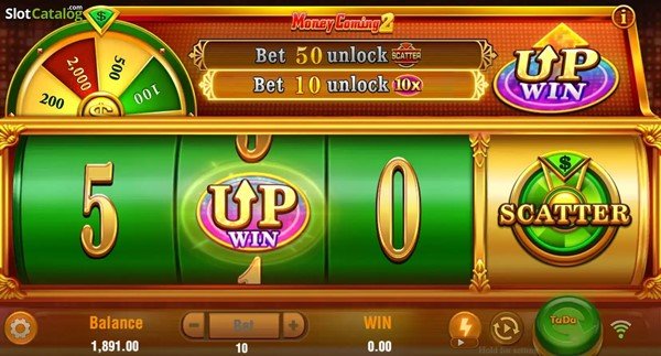 Money Coming Casino Screen